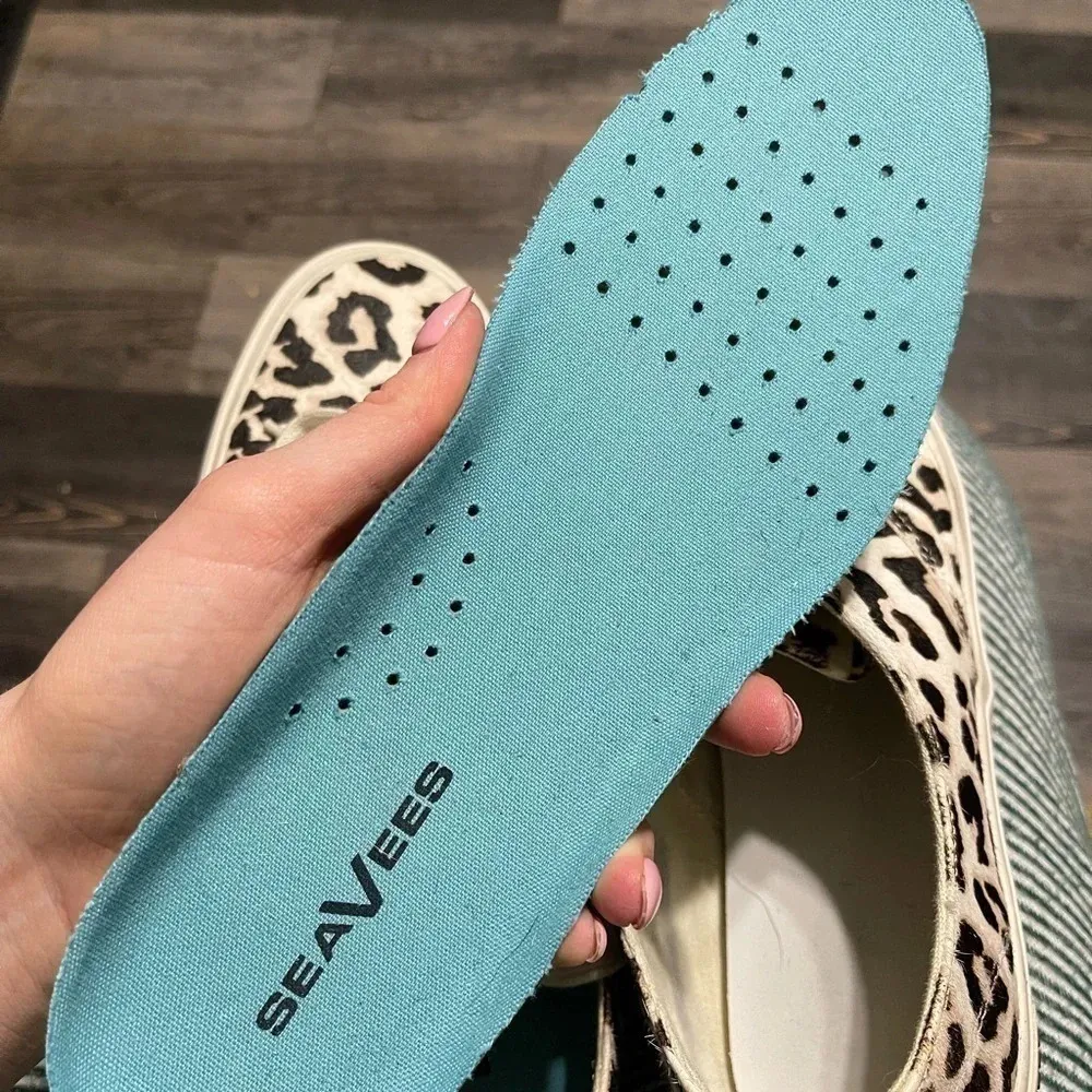 SEAVEES Platform Leopard Cowhide - Image 16