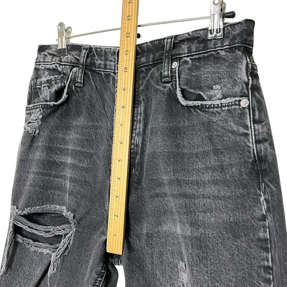 Free People We The Free Baggy Boyfriend Jeans Women's Size 27 Distressed - Image 14