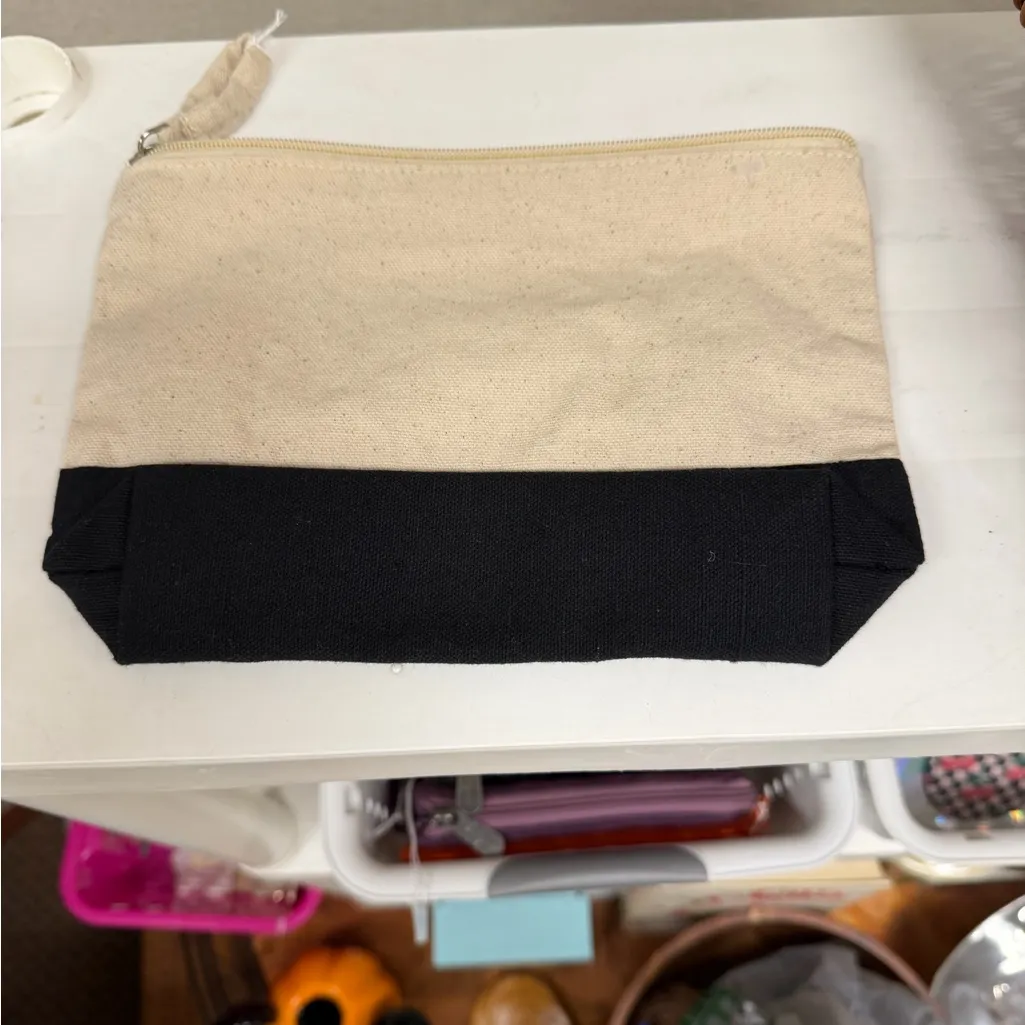 Boat Stuff Canvas Pouch with Black Accent - Image 2