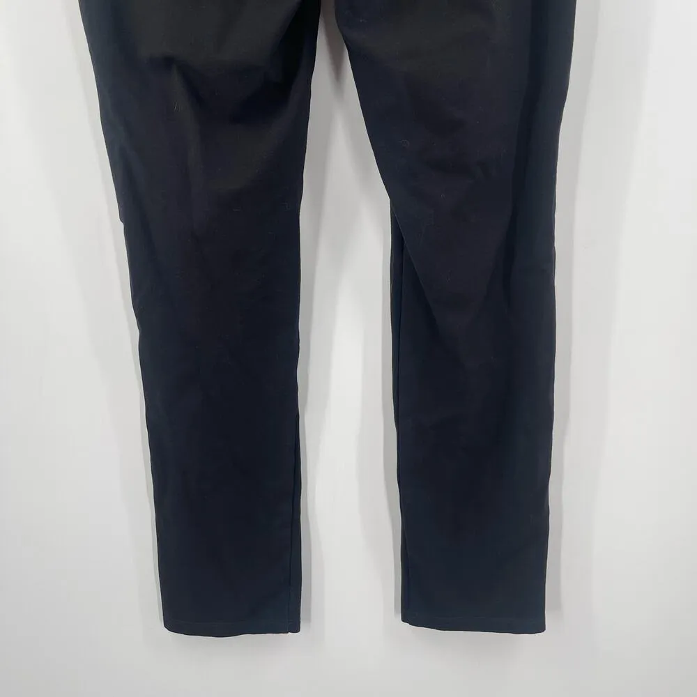EILEEN FISHER Pull On Pants Black Size Medium Stretch Basic Classic Business - Image 7