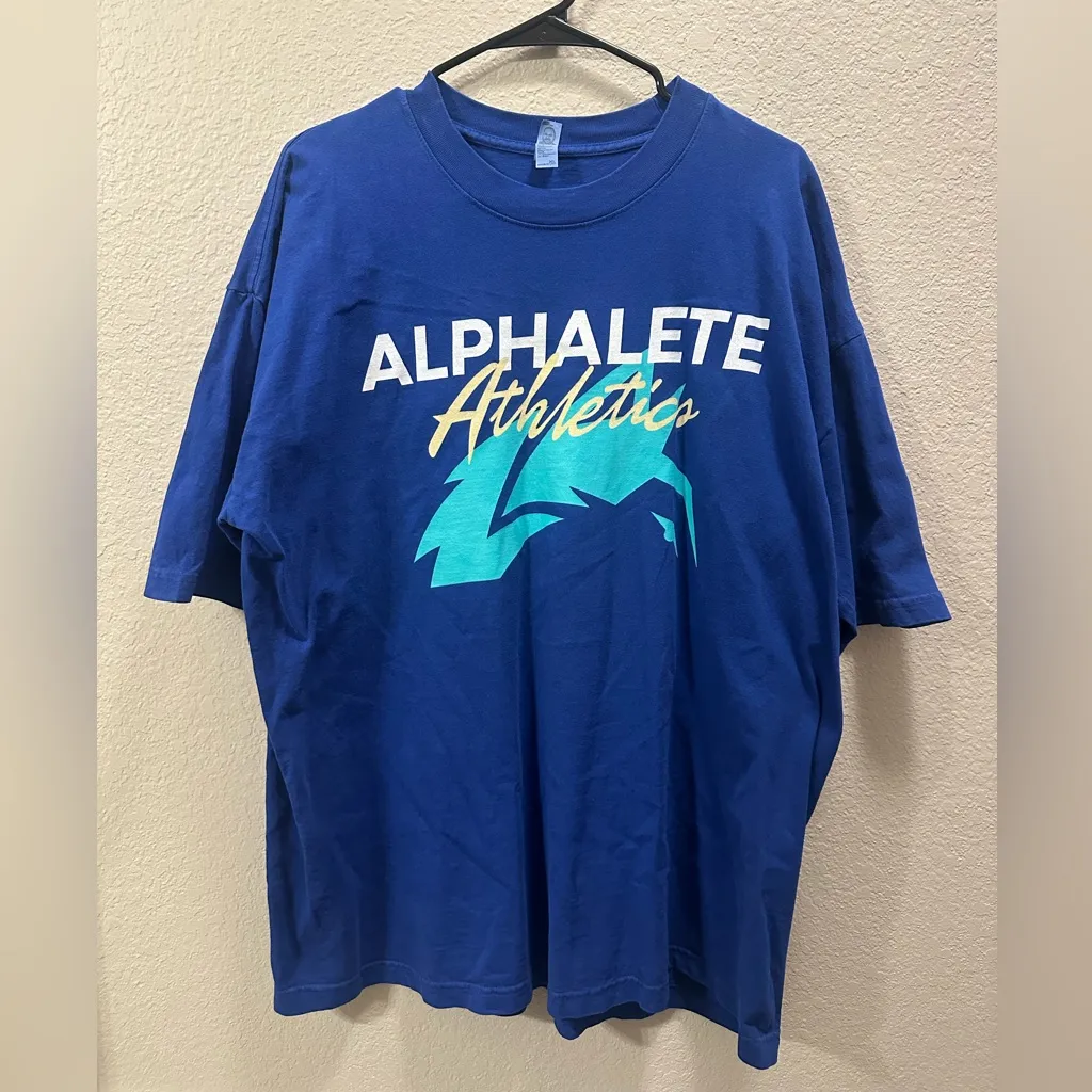 Alphalete Blue T-shirt - Image 2