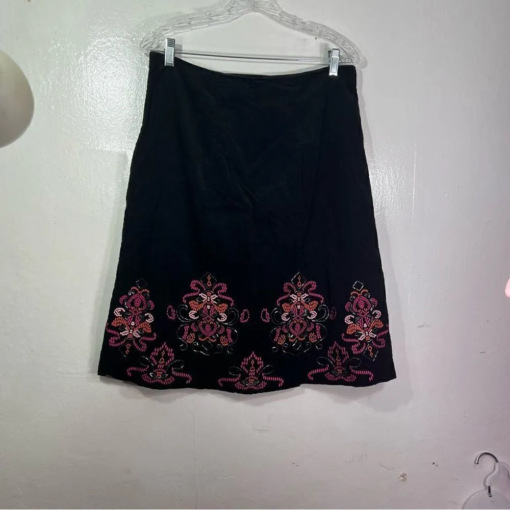 Planet‎ skirt, women’s 12 UK, medium US, corduroy, rhinestone, - Image 5