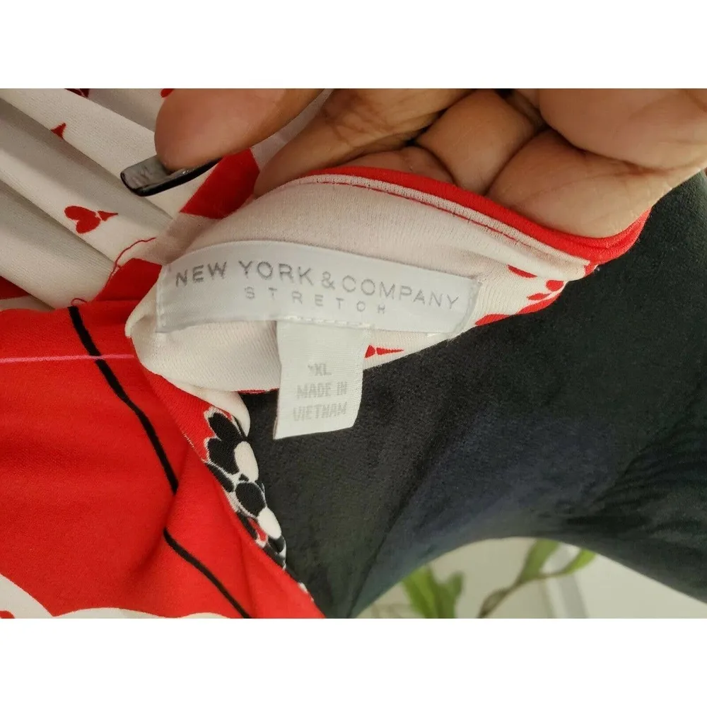 NewYork Co. Women Multicolor Polyester V - Image 8