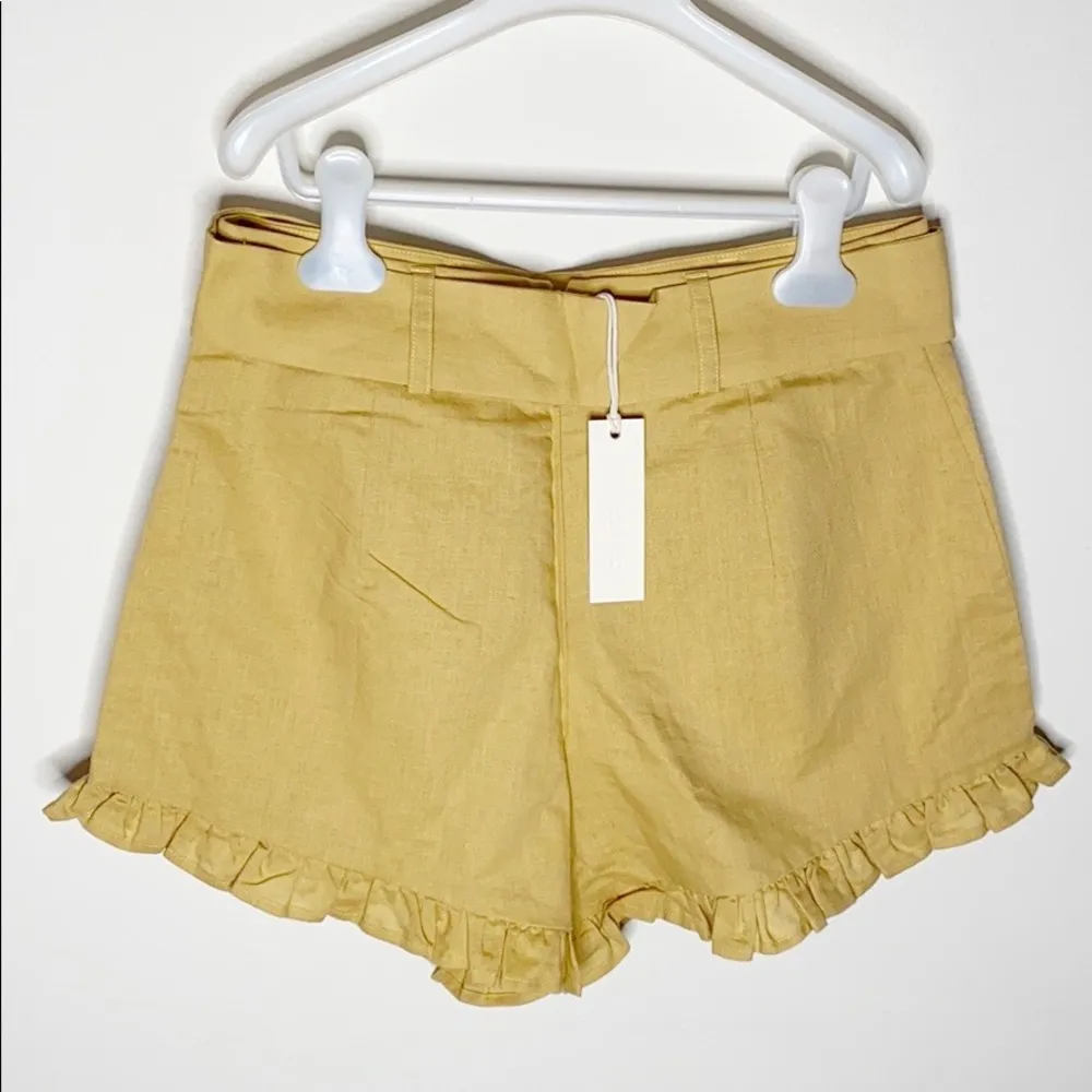 Capulet Natasha belted shorts with ruffles size M - Image 3