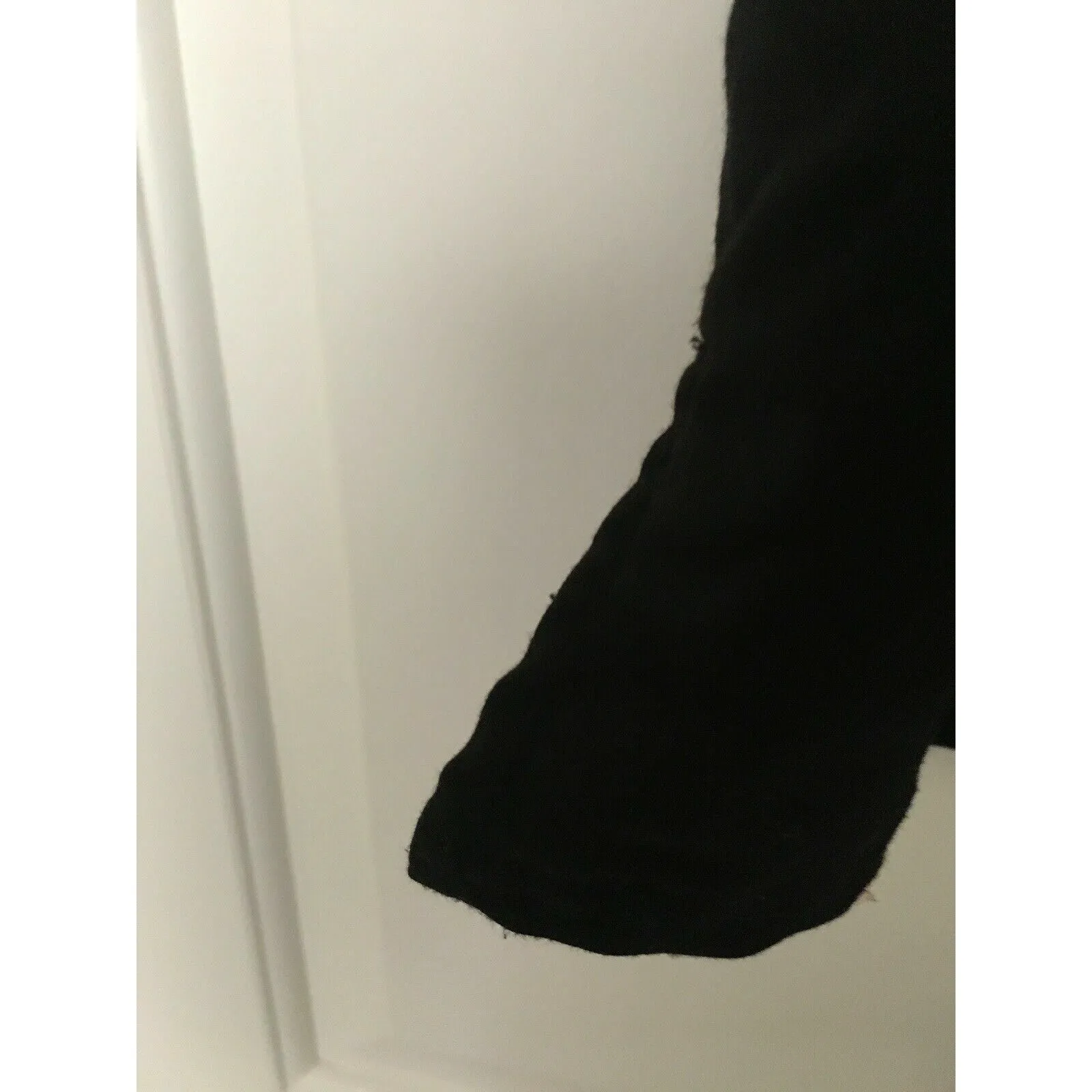 Purple Label Yoga by Healing Hands Scrub Top Womens Black Medium Shirt - Image 9