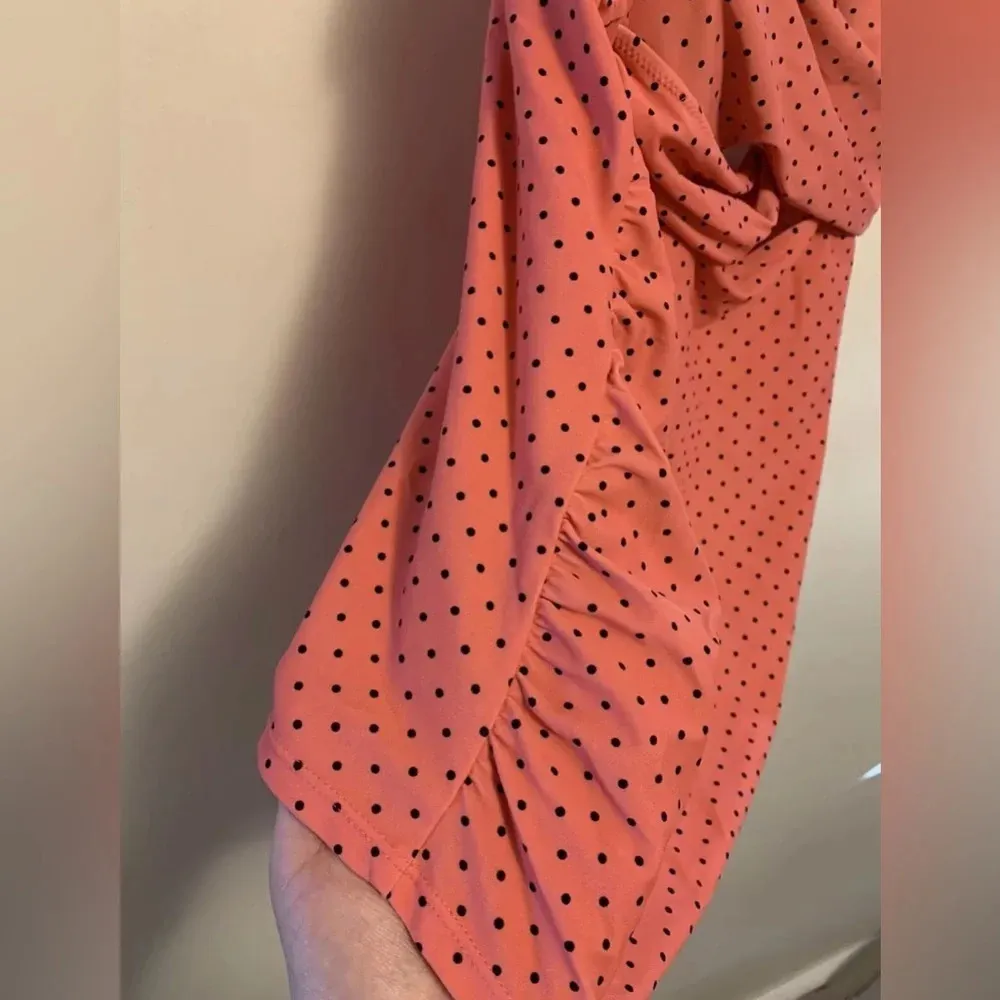 Beach Bump Pink Polka Dot Tankini - Size Large Maternity - Image 7