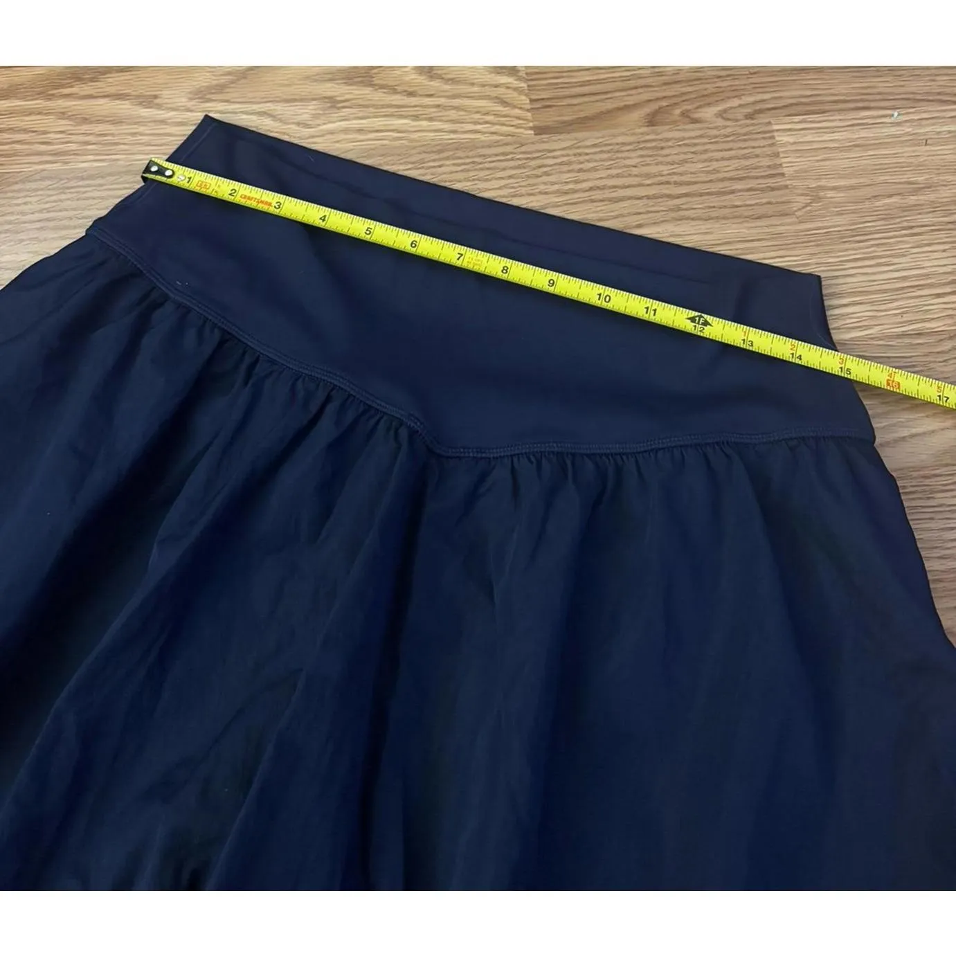 Aerie Navy Blue Bubble Skort Size XL - Image 3