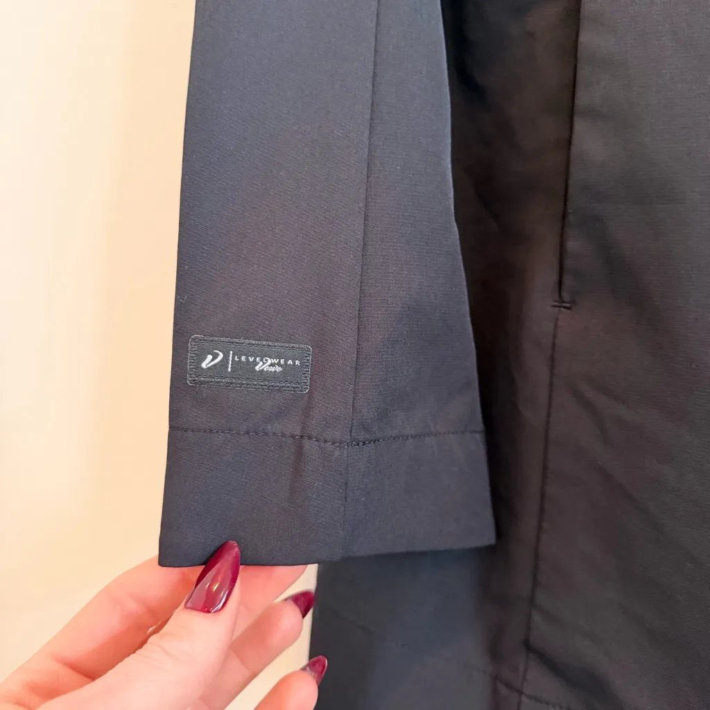 LEVELWEAR Verve Minnesota Wild Hockey Women's Black Asymmetrical Windbreaker M Size M - Image 7