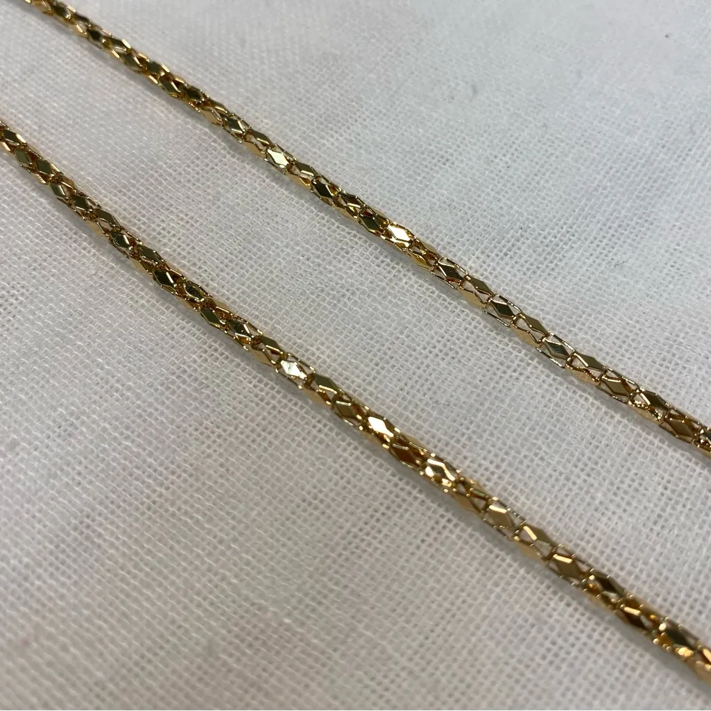 Betsey Johnson Gold Heart Necklace with Multicolor Sparkle | Aurora Borealis - Image 6