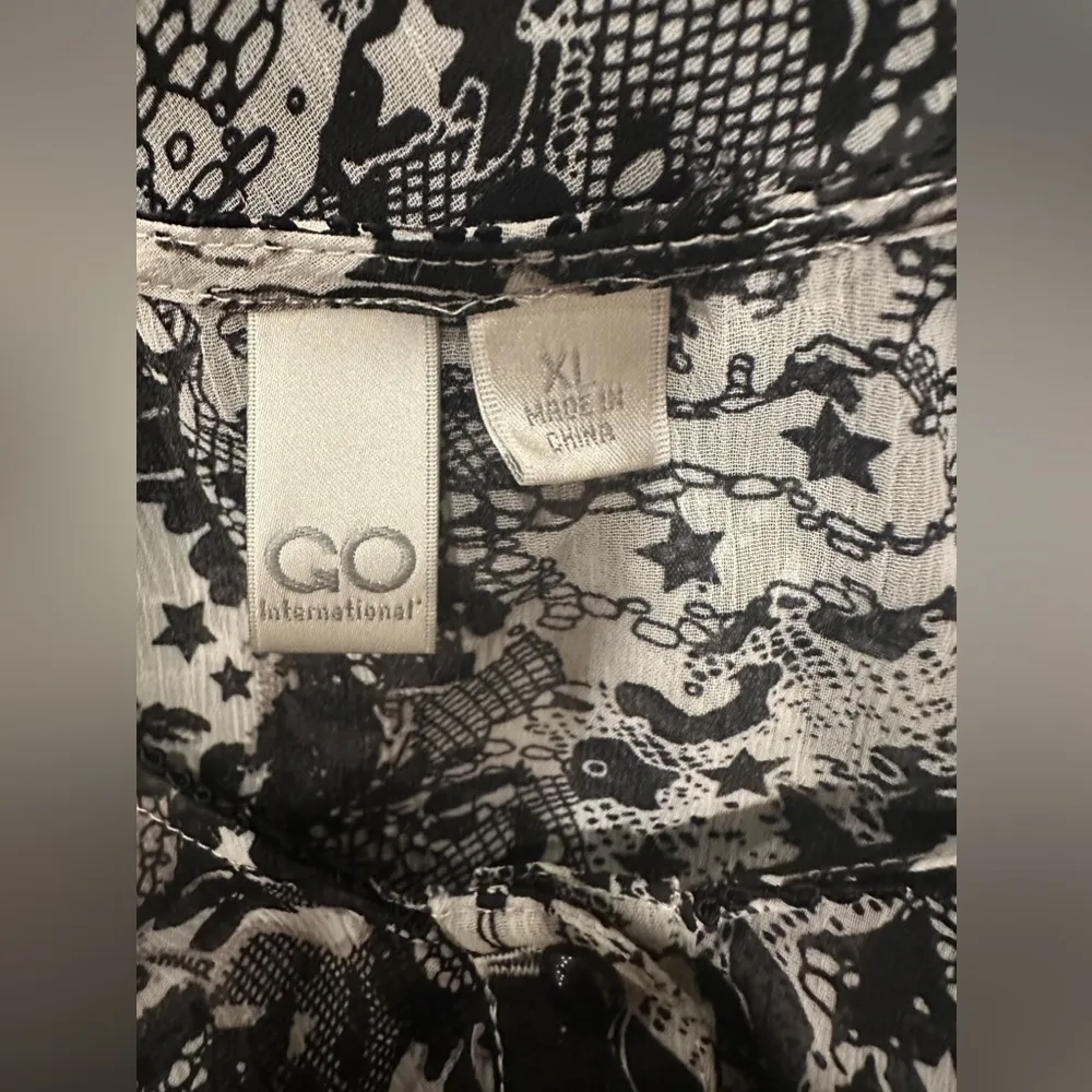 Go International Black White Gray Lightweight XL - Image 7