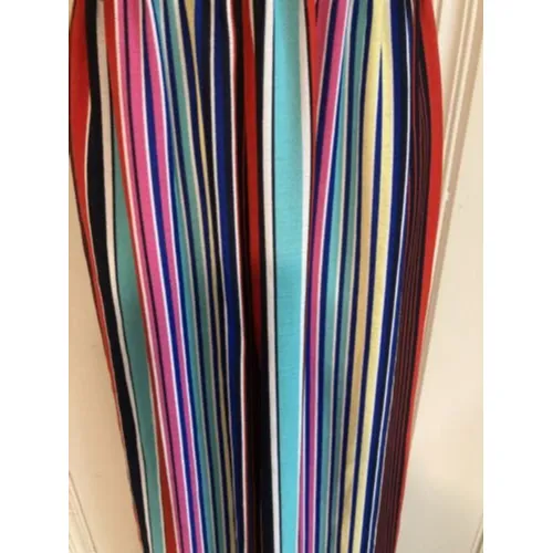 Timimg women’s 70s Style striped Multicolored romper jumpsuit EUC - Image 7