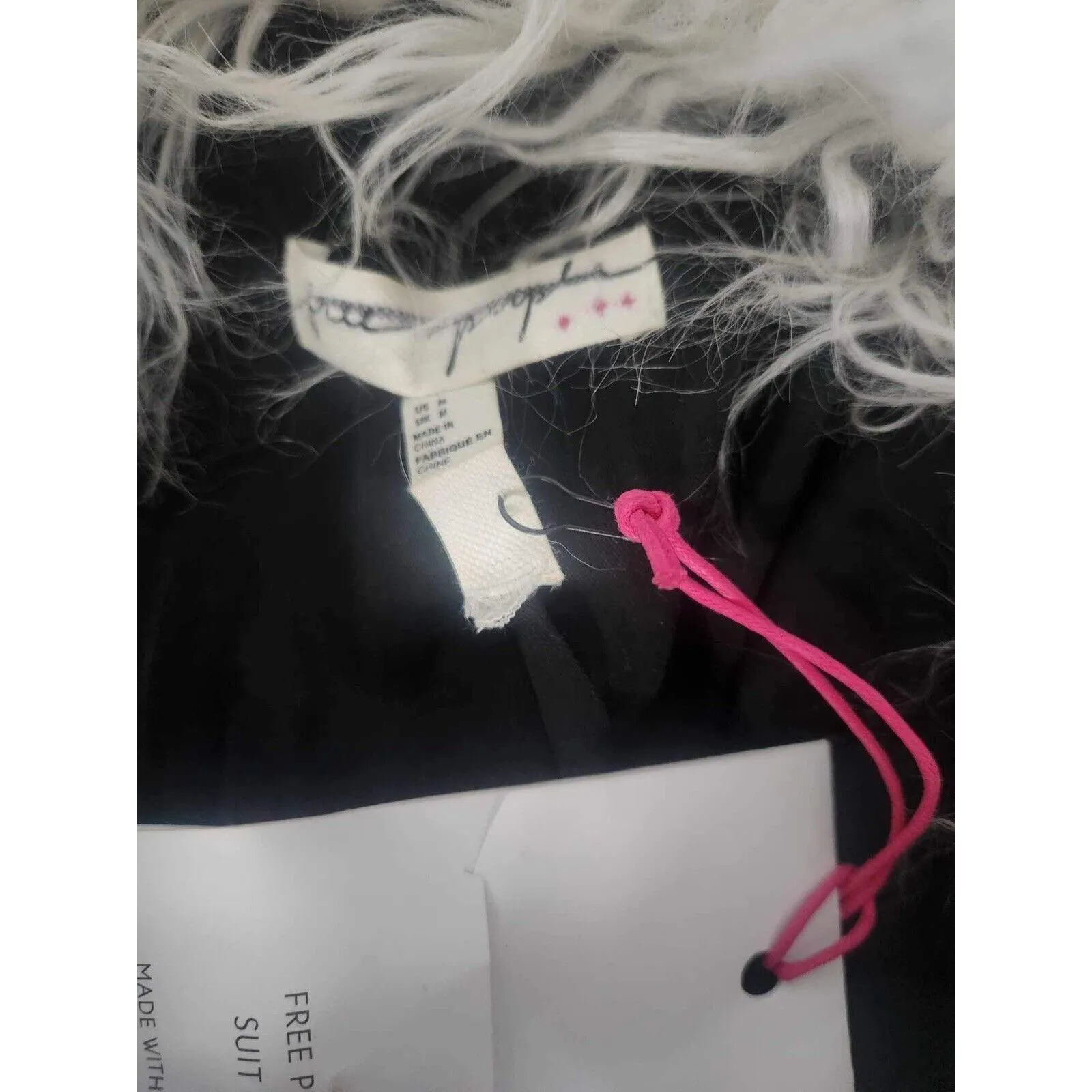 NWT Free People Vegan Midnight Train Duster Size M. H - Image 7