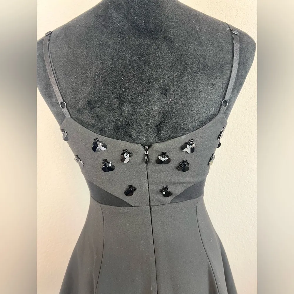 Elizabeth and James Fit and Flare Dress in Black Size 2 - Image 6