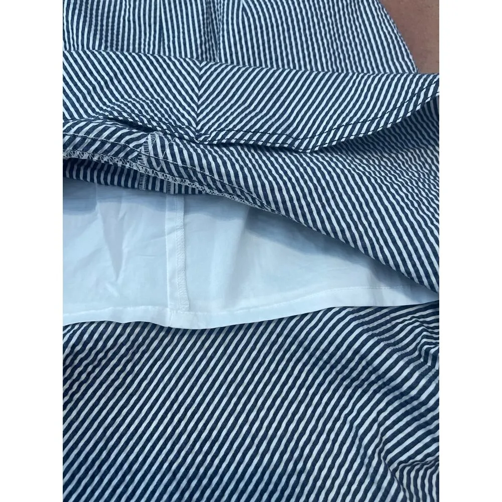 Ann Taylor fit flare seersucker skirt size 0 petite - Image 4