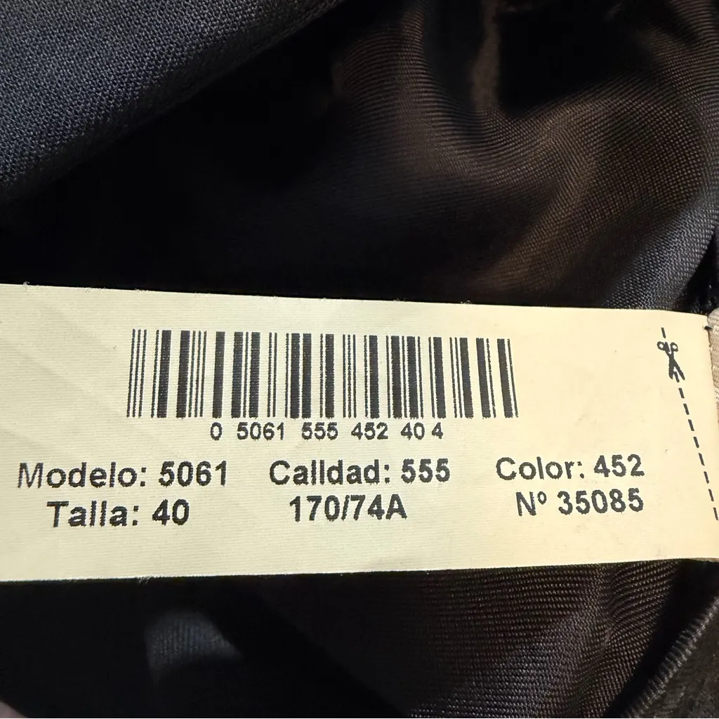 Massimo Dutti draped overlay trousers avant garde black women's US 8 EU 40 - Image 9