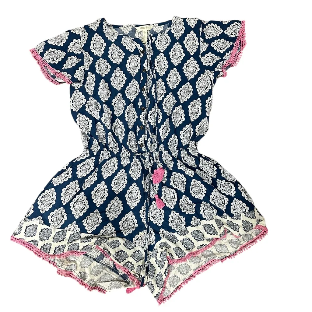 Matilda Jane Brilliant Daydream “On the Fringe” Romper Women’s Medium - Image 2