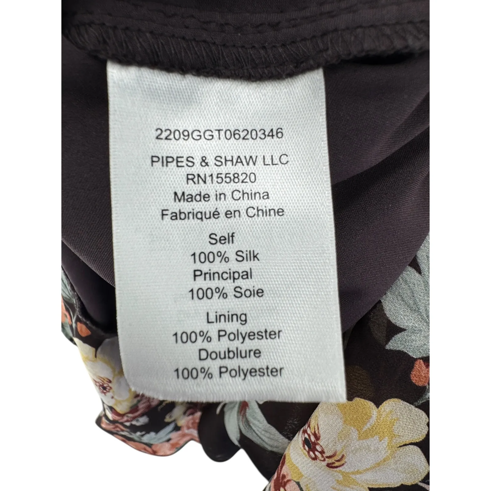 Veronica Beard Hedera Silk Floral Ruched Mini Dress Oxblood Long Sleeve 6 NWT - Image 7