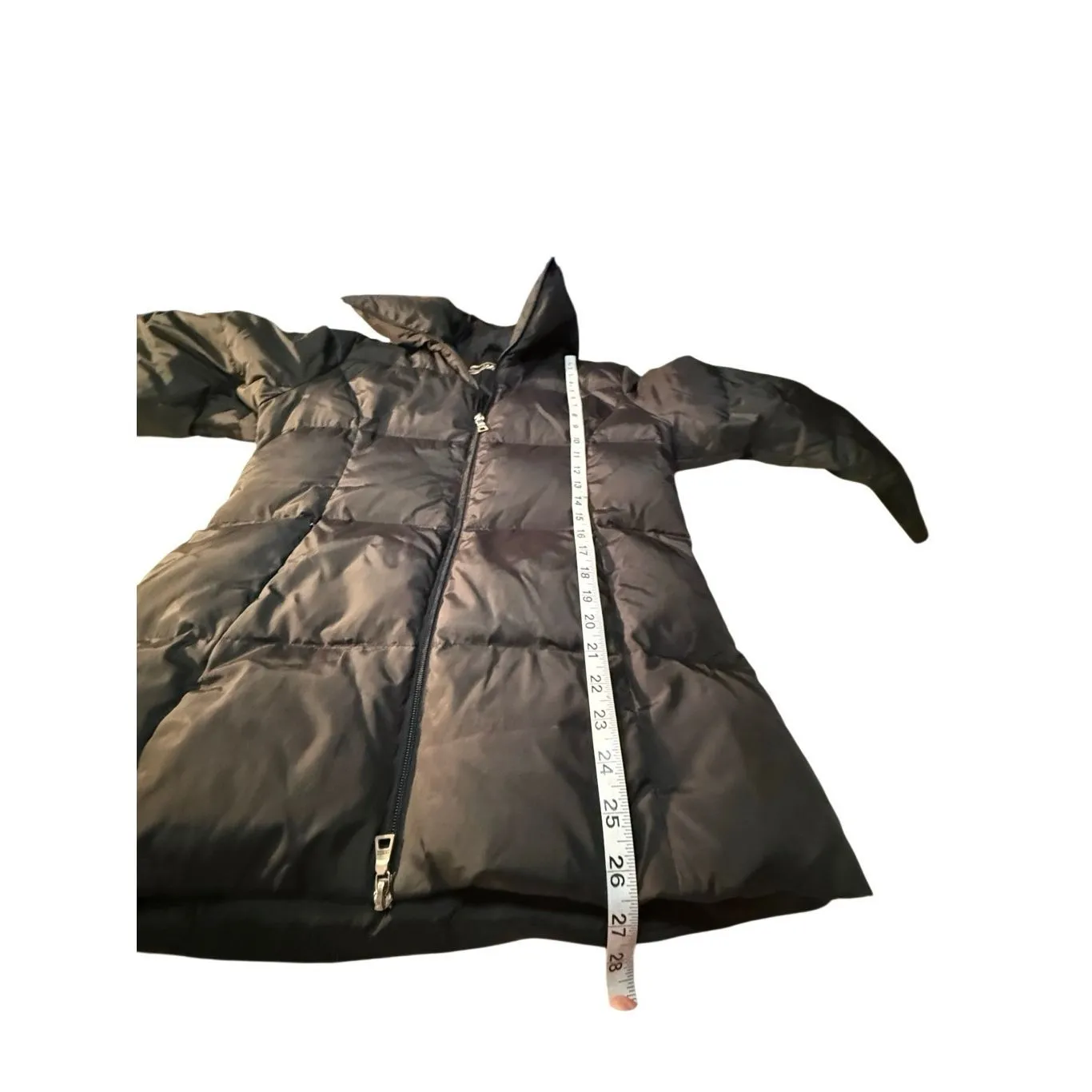 Guess Black Feather Down Puffer Jacket Sz M - Image 6