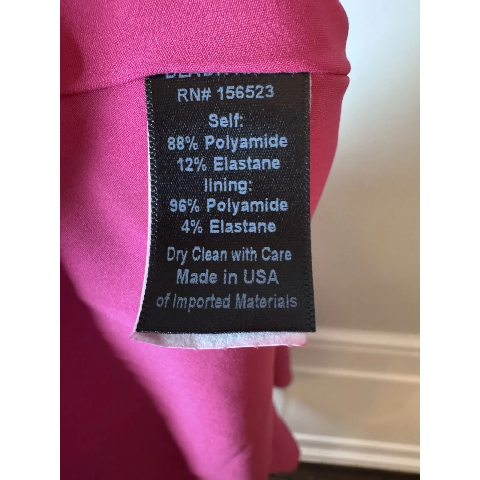 BLACK HALO Womens Hot Pink Lined Sleeveless Midi Formal Fit + Flare Sz 10 NWT - Image 7