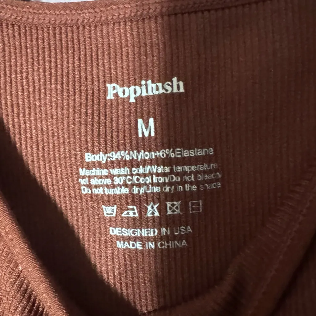 NWT Popilush Shapewear Jumpsuit with Built - Image 6