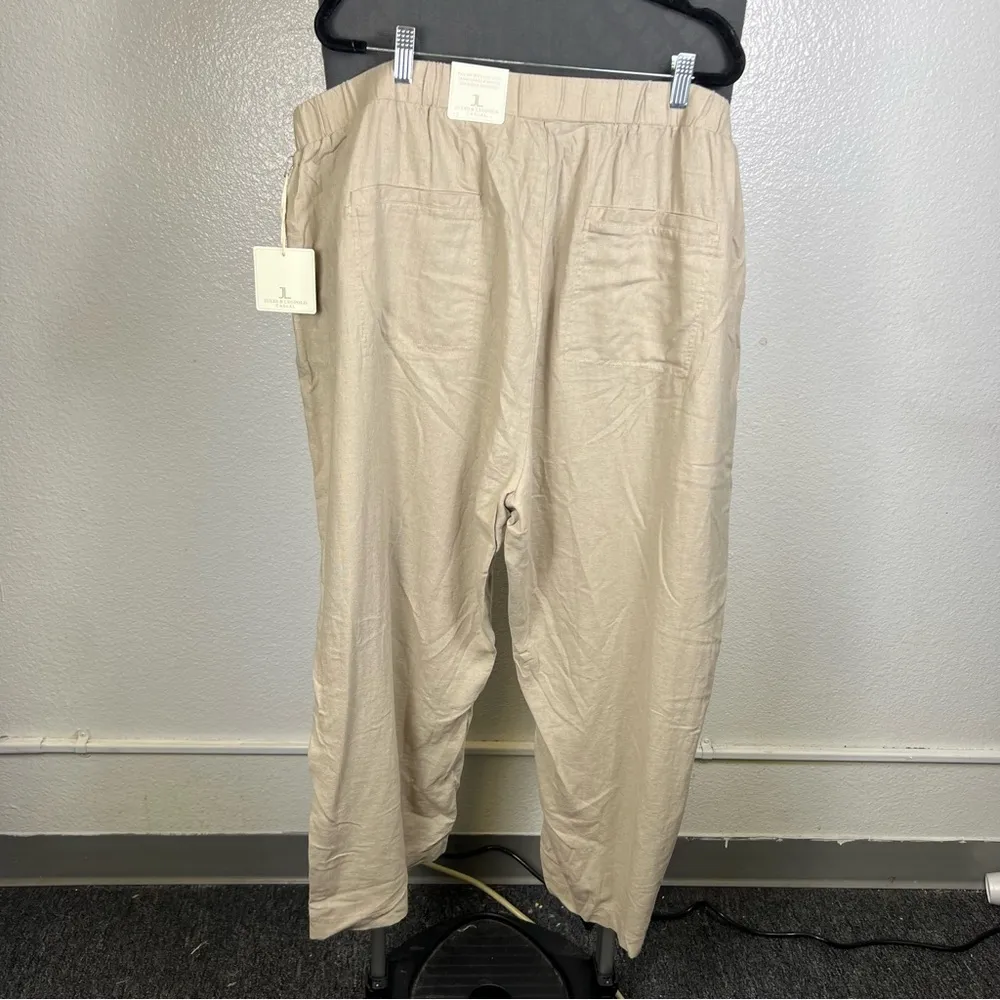 Jules & Leopold Cream Chinos Relaxed Fit Lightweight - Image 6