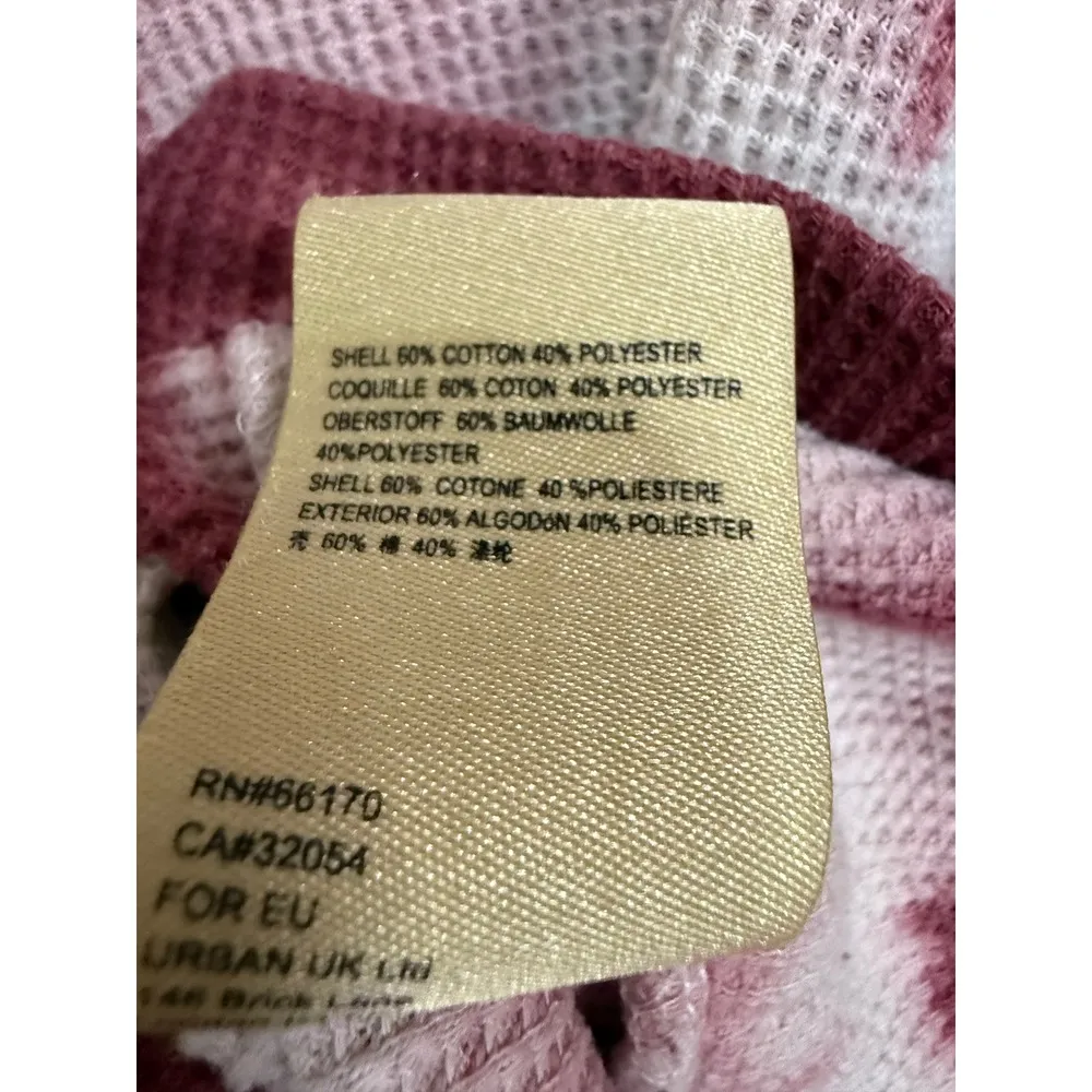 Pilcro by Anthropologie Tie-Dye Waffle Knit Cowl Neck Sweater – Size Large - Image 7