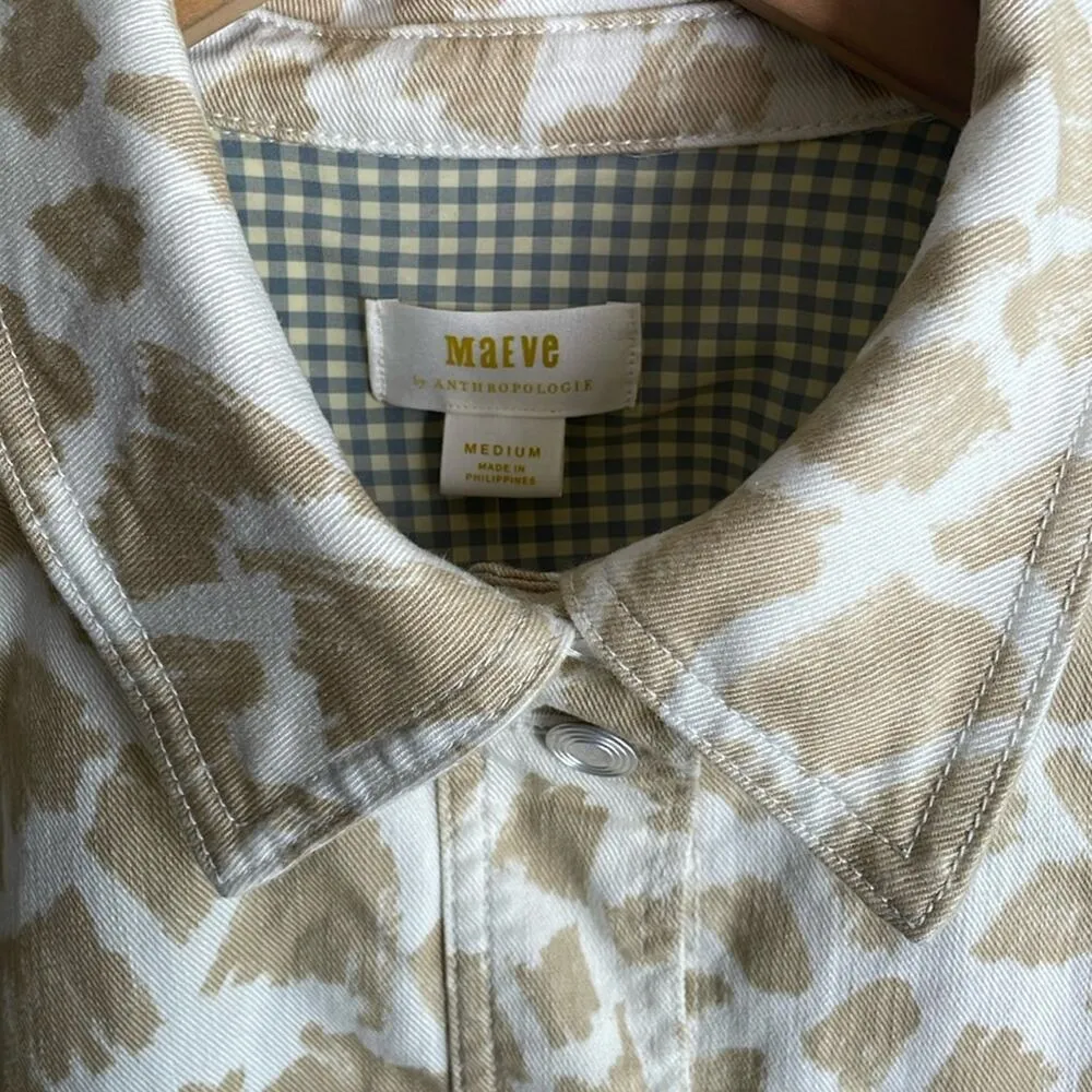 Anthropologie Maeve Gardener Denim Jacket - Image 7