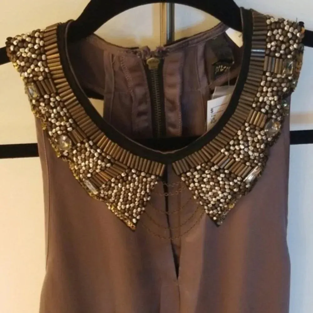 NWT H&M Sleeveless silver‎ dress - Image 10