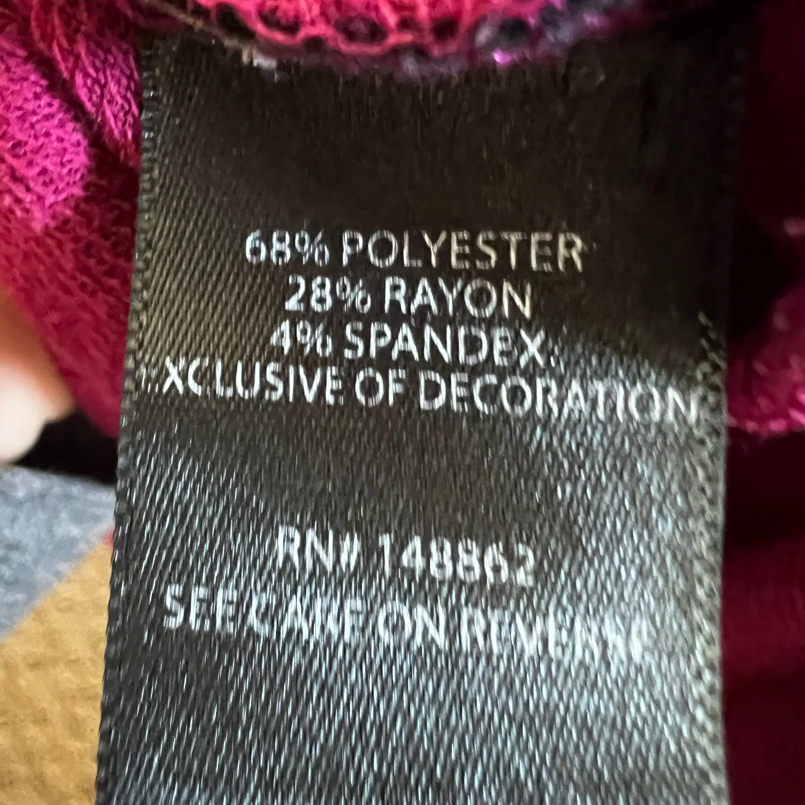 Torrid Pink Skull Top Women’s‎ Size 2X Goth Punk Alt Grunge Mall Goth Y2K - Image 4