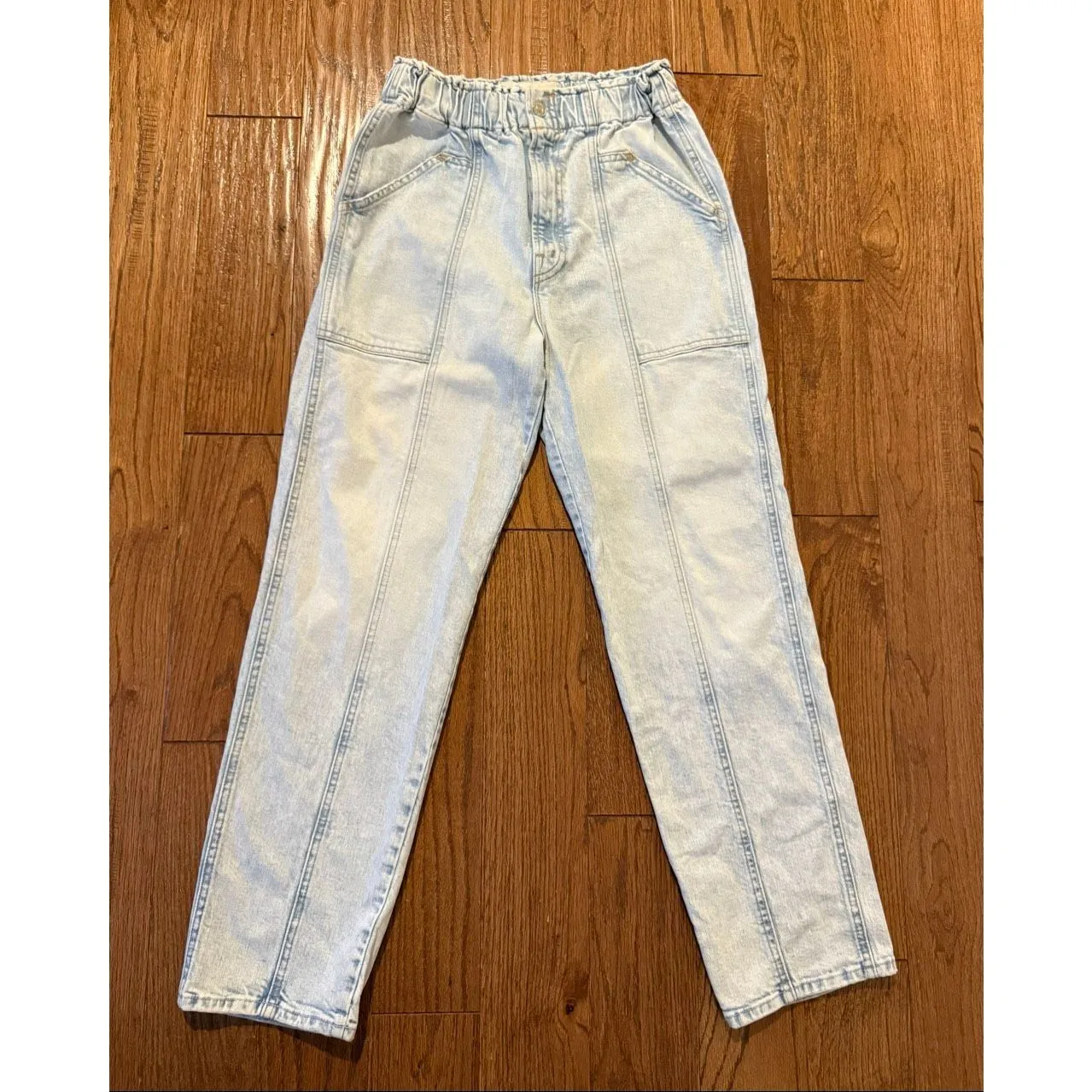 Mother Denim Springy Ankle seam front jeans size 28 finale Blue - Image 3