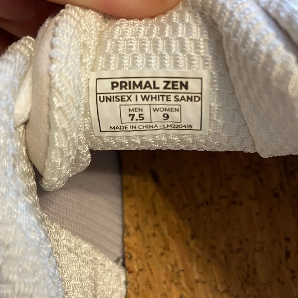 LEMS Women’s Primal Zen Stylish Sneakers size 7.5 BNWOT see all photos White - Image 6