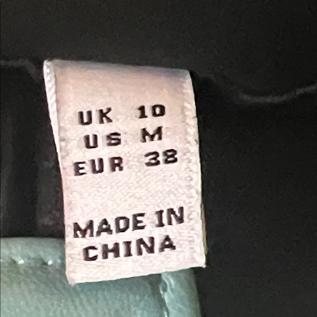 Daisy Street Colorblock Faux Leather Moto Jacket Size Medium - Image 8