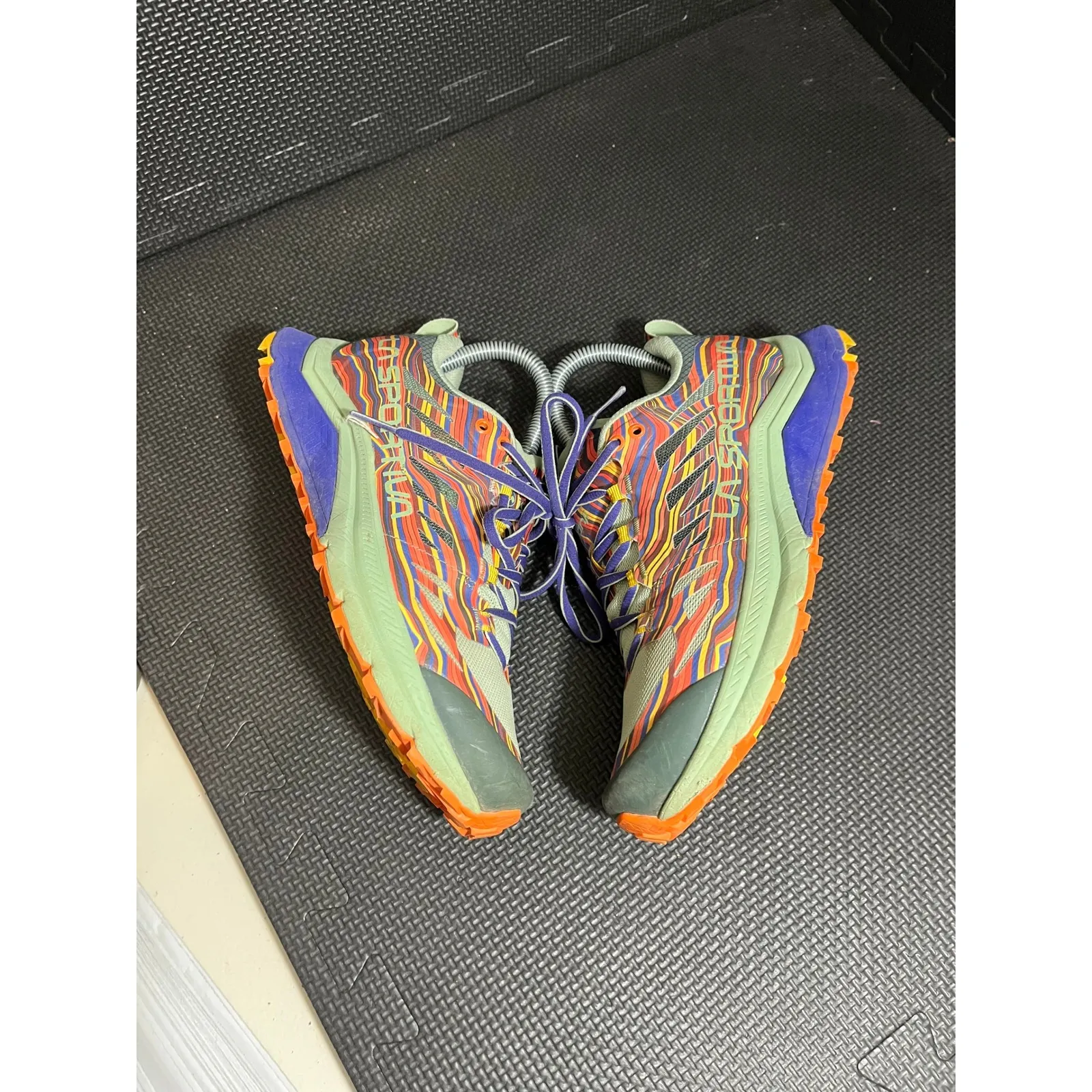 La Sportiva X Janji Jackal II Running Shoes Limited Edition Trail Sneaker Size 6 Green - Image 4