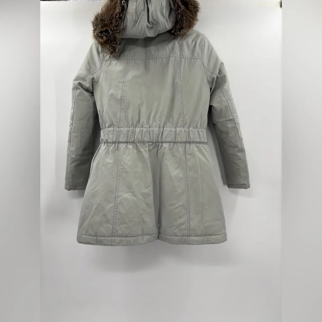 Barbour Kirkby Waterproof Coat Silver Ice UK8/US4 - Image 5