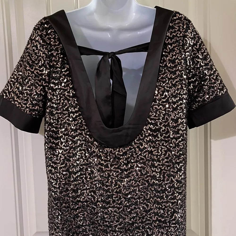 Sale! 🔥🔥 SHEIN Black and Gold Sequin Dress - Image 3