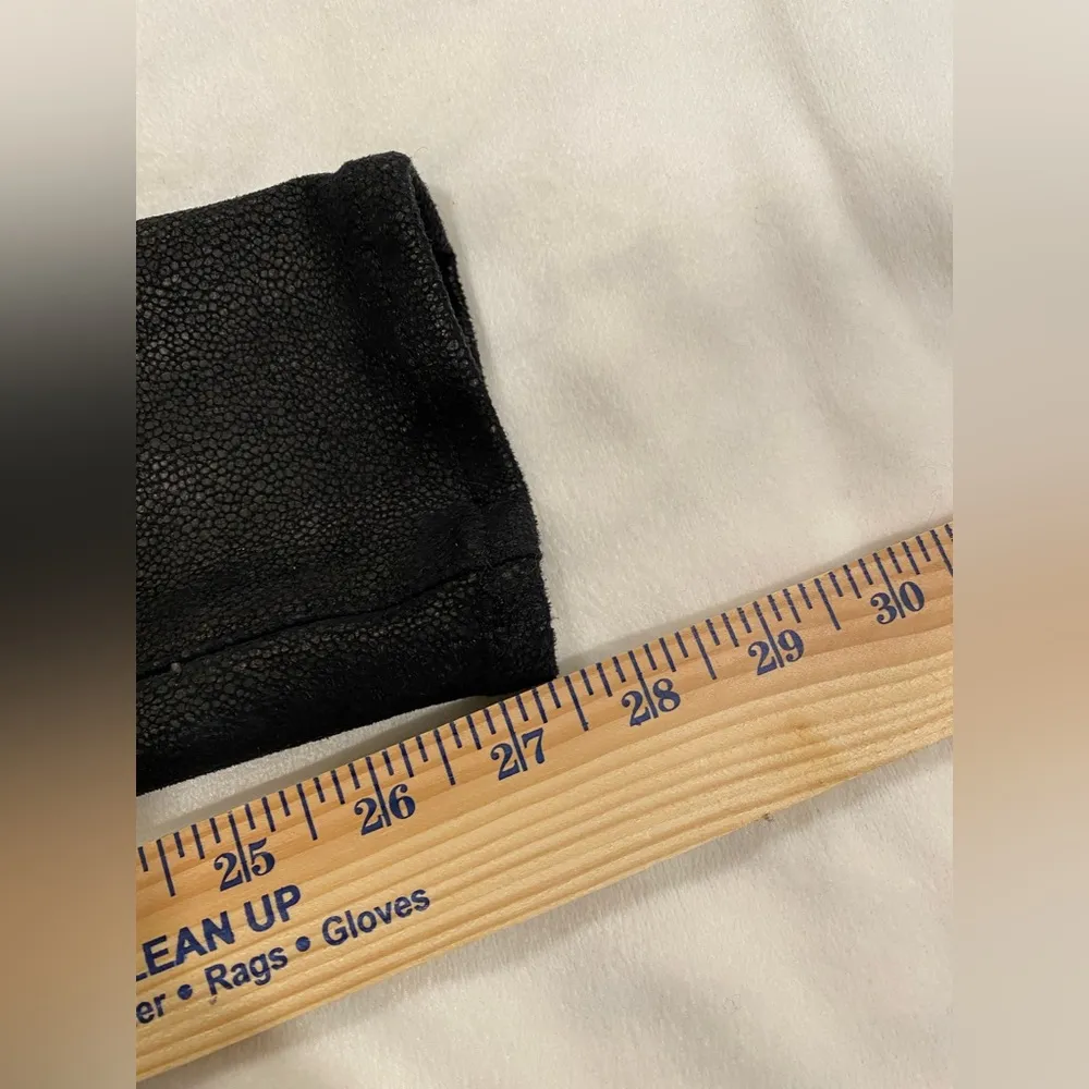 7 For All Mankind Gwenevere Metallic Foil Glitter Skinny Jeans size 26 - Image 11