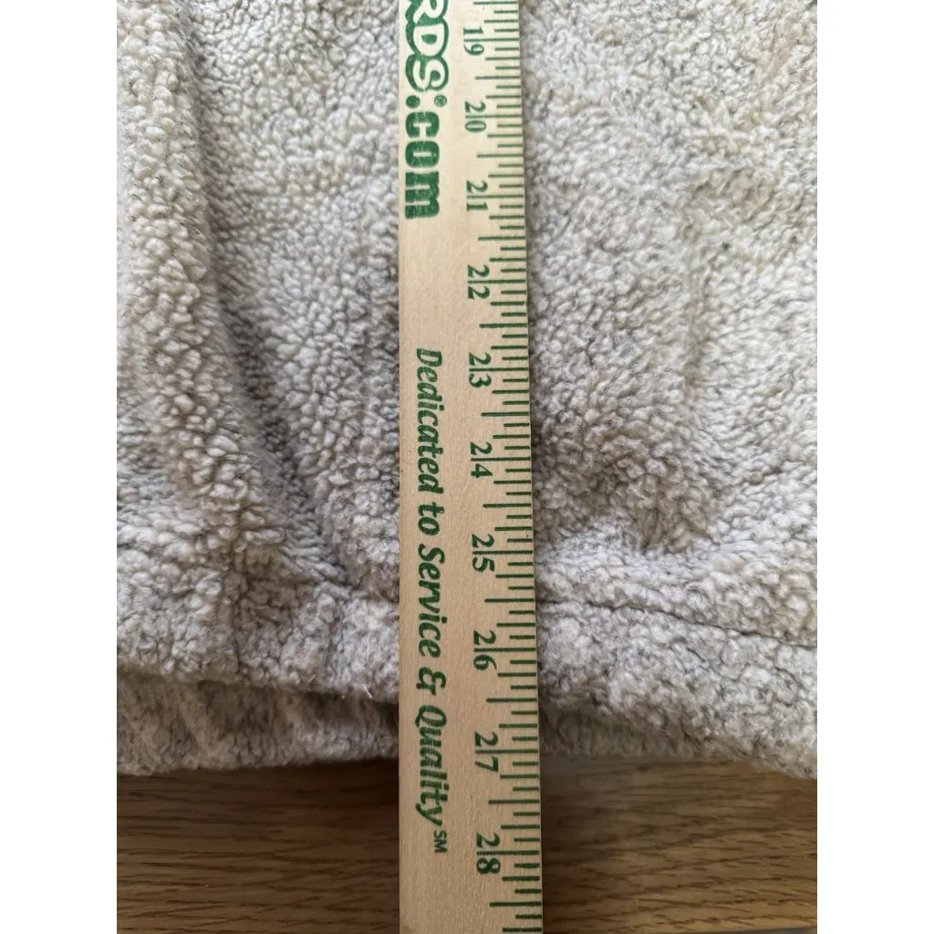 Art Unlimited Fleece Deer Pullover Sweater Sweatshirt Size Measured USA MADE VTG Brown - Image 4