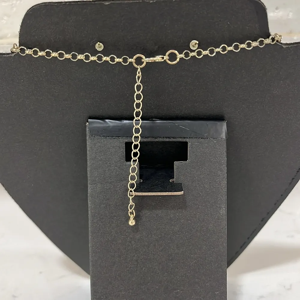 Super Cute Gold Plated Necklace and Earrings - Image 4