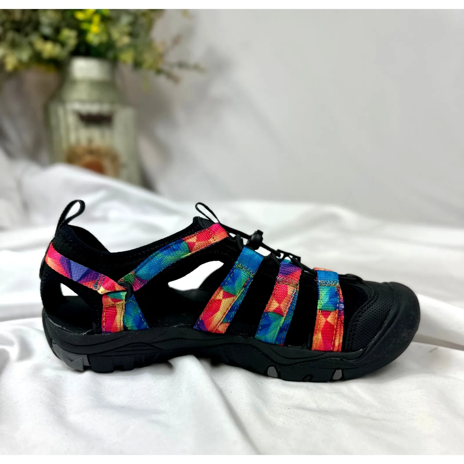 Bearpaw Memuru Amphibious Hiking Shoes Black Multi 8 - Image 7