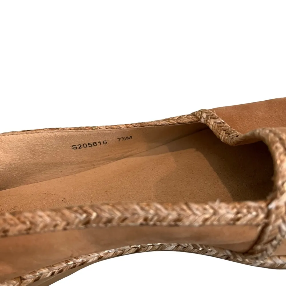Stuart Weitzman Tripadrille Espadrille Flats, Sz 7.5 - Image 11