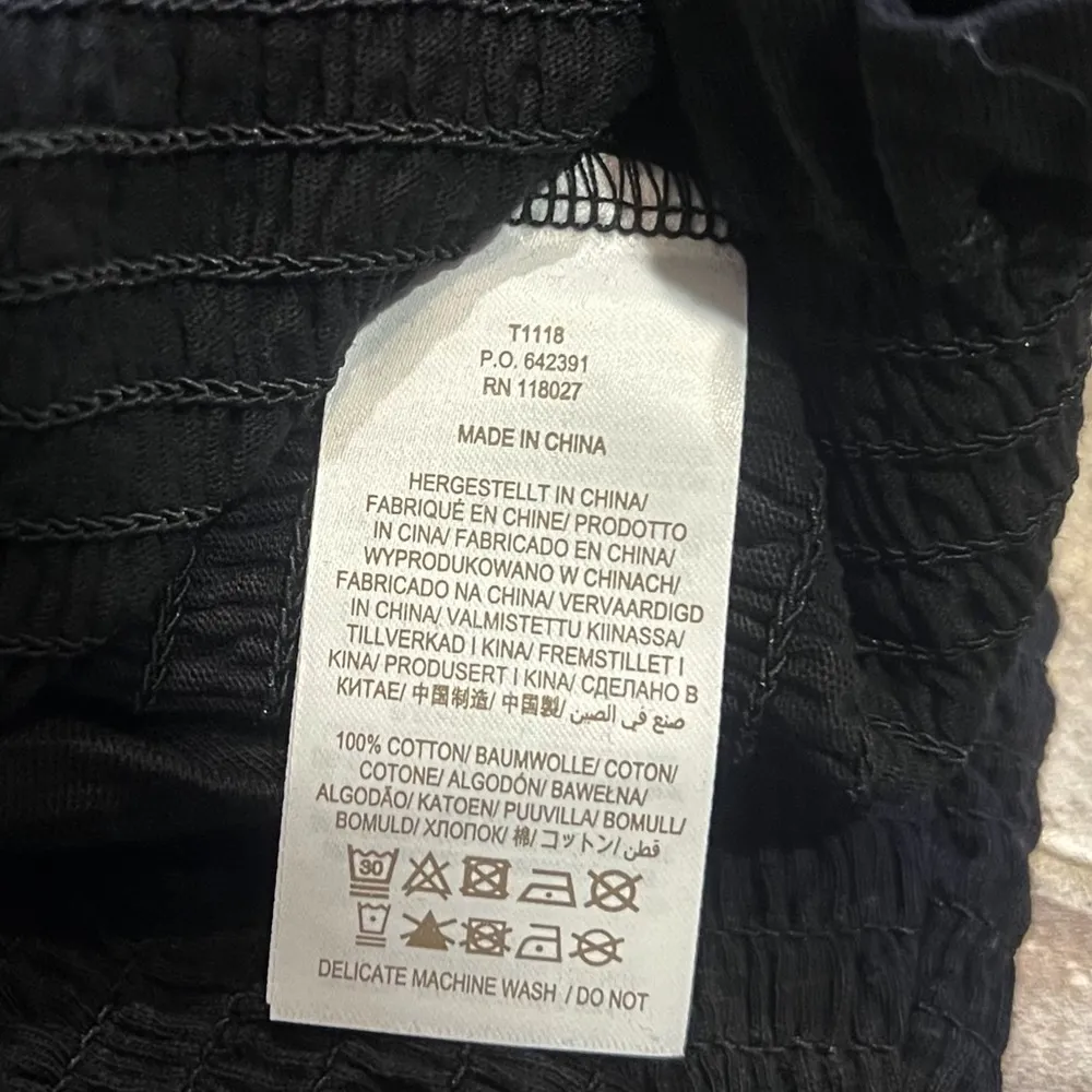 NEW Boden Puff Short Sleeve Square Neck black pullover semi fitted top blouse 8 - Image 9