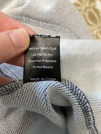 Blue Vintage Oversized Washed Out Shacket - Image 11