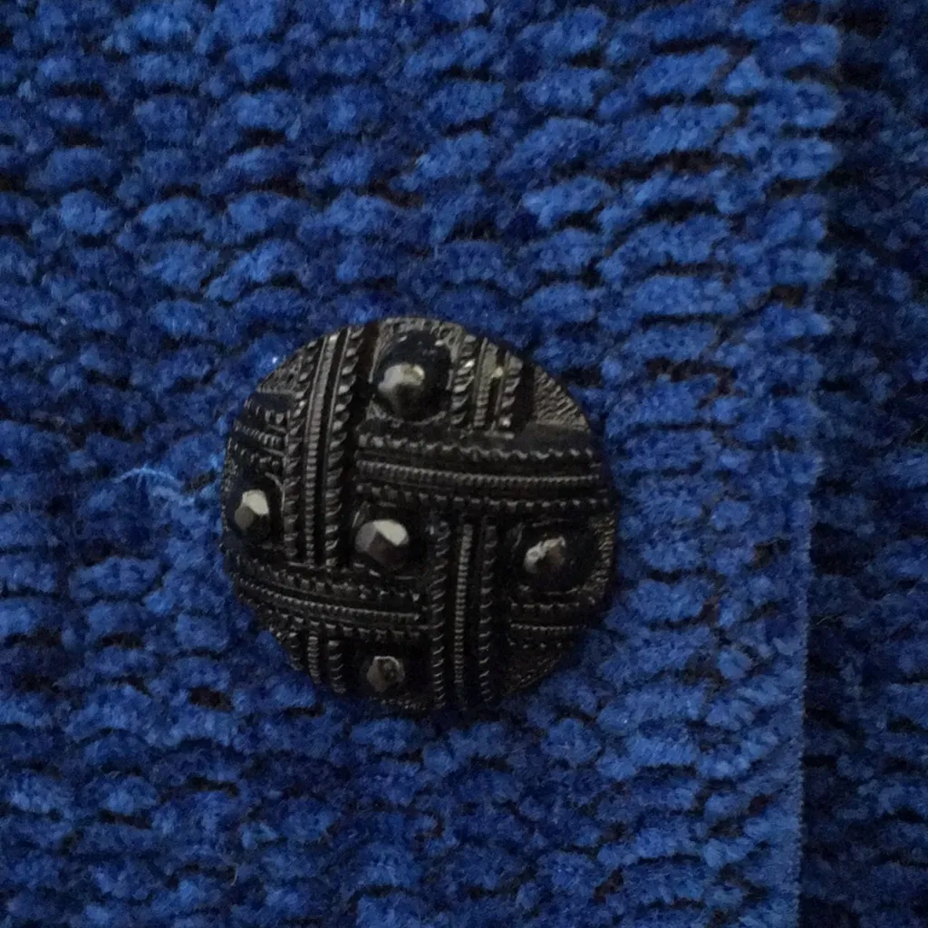 FINAL MARKDOWN Ladies’Nancy Bolen Petites for City Girl velvet trim Jacket (XSP) Size undefined - Image 6