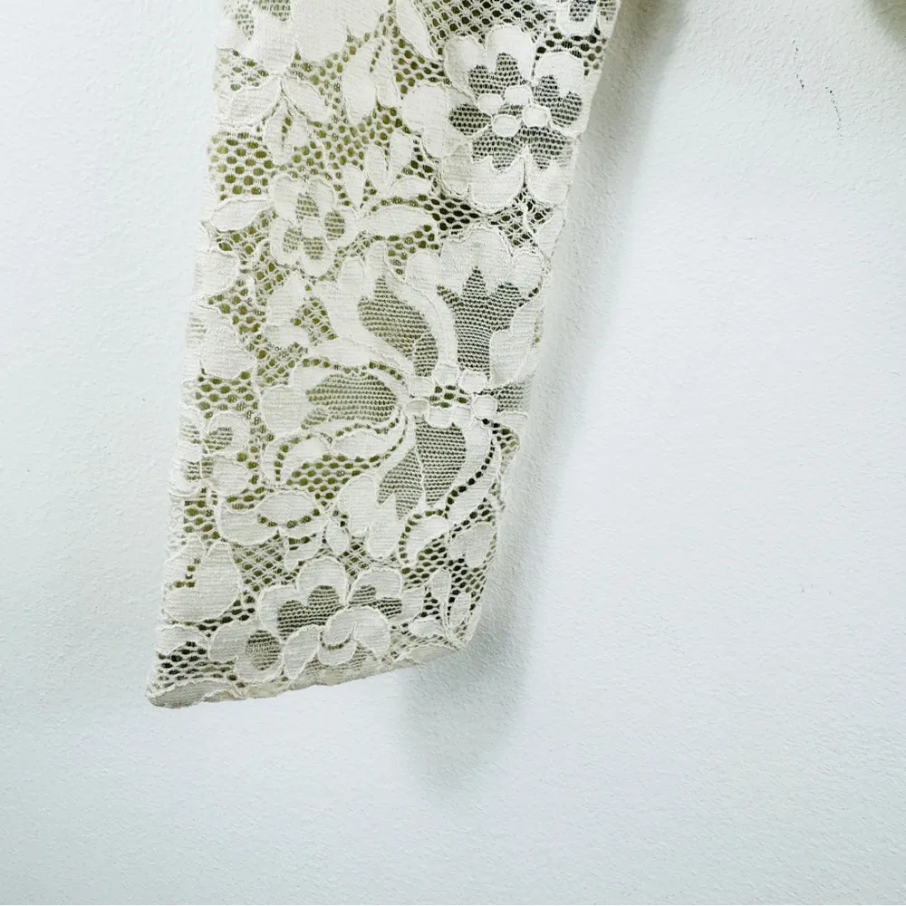 Aritzia Babaton lace mock neck bodysuit NWT - Image 7