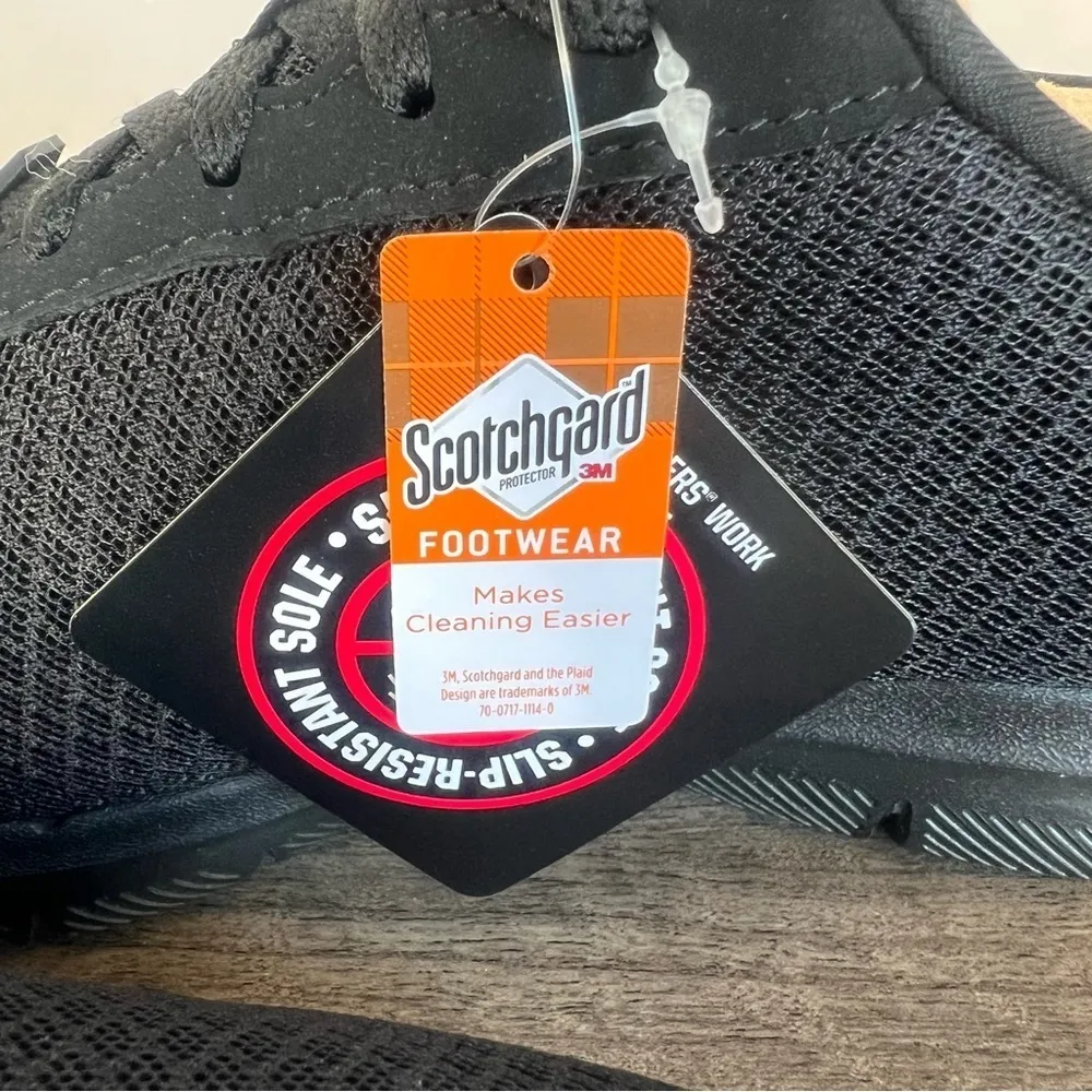 Skechers Bronaugh Women's Slip Resistant Triple Black Work Shoes Size 10 #B1317 - Image 8