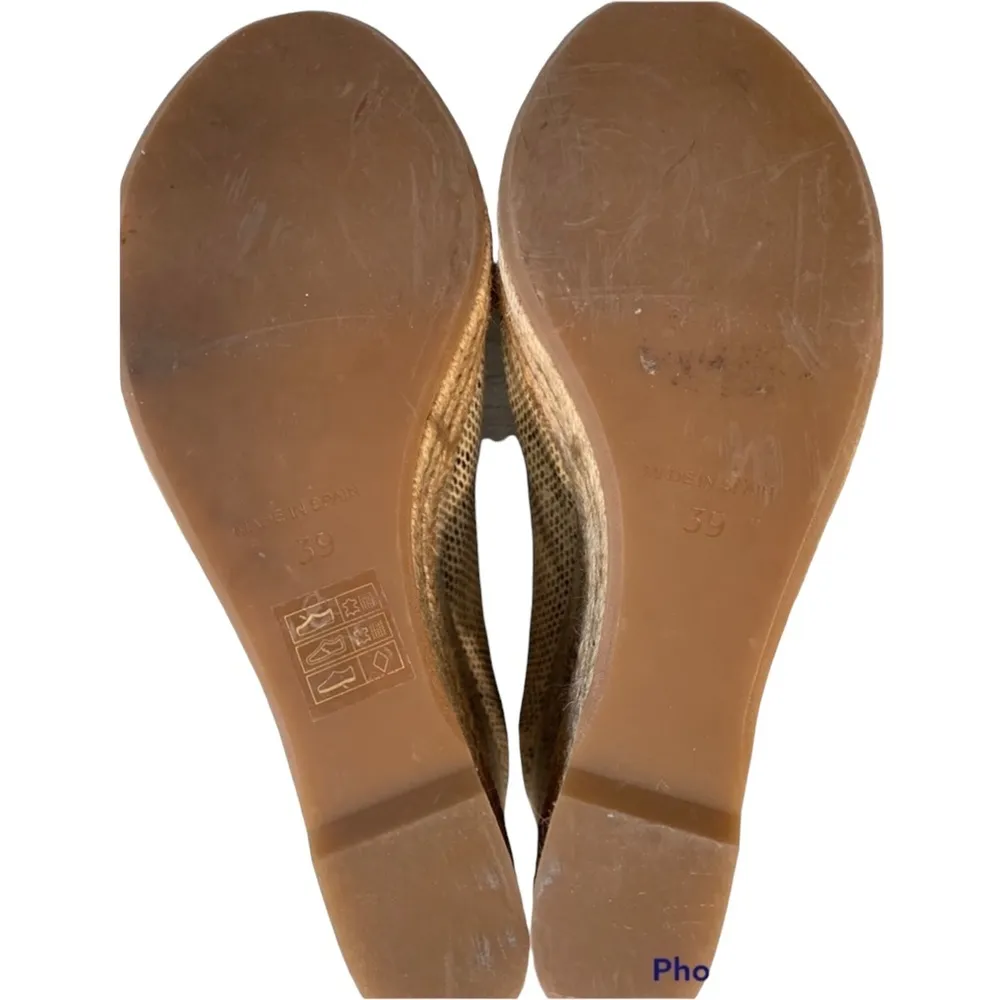 Tory Burch Angora Wedge, sz 39 - Image 12