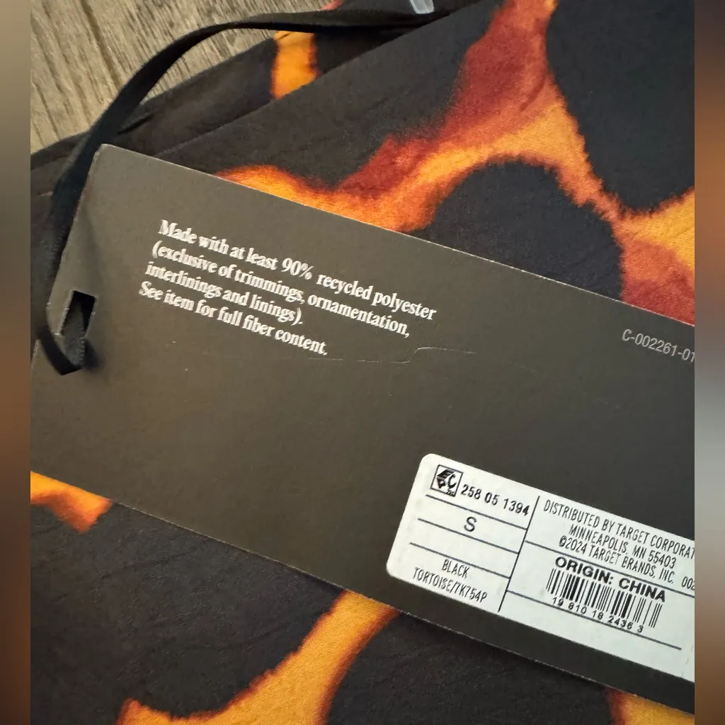 Future Collective Women's Drop Waist Pleated Ankle Skirt Black Tortoise - Image 6