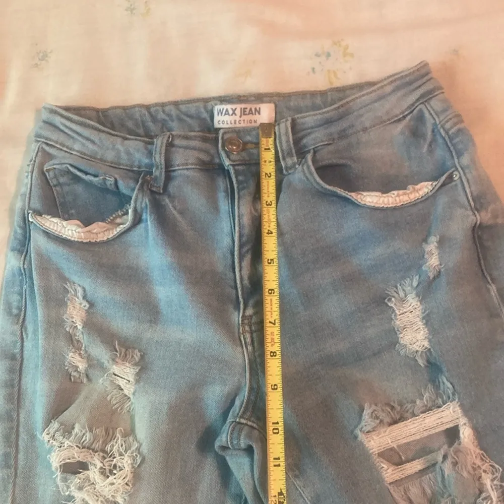 Distressed Blue Jeans - Image 6