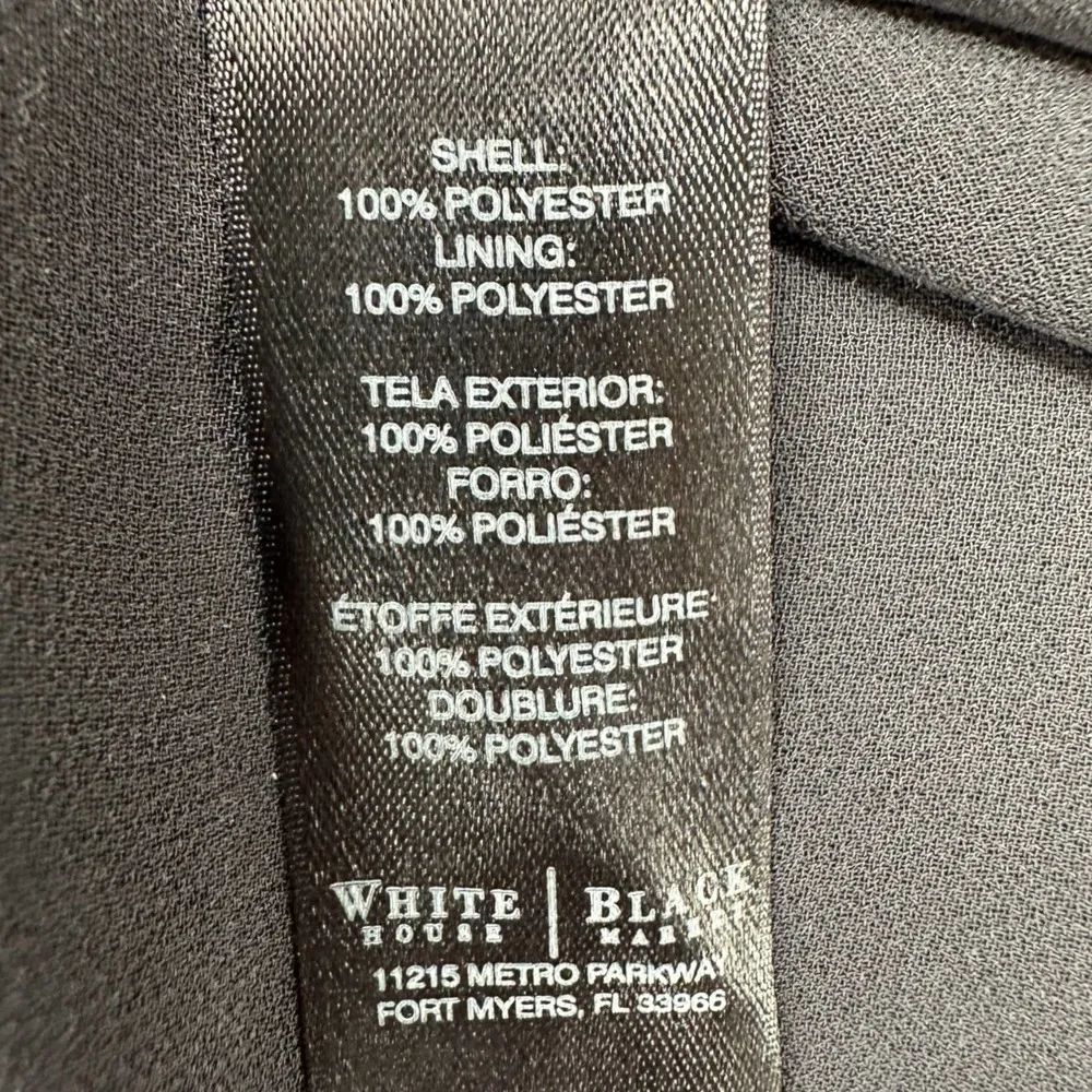 White House Black Market | NWT | Medium | Charcoal Studded V-Neck Sleeveless Top - Image 9