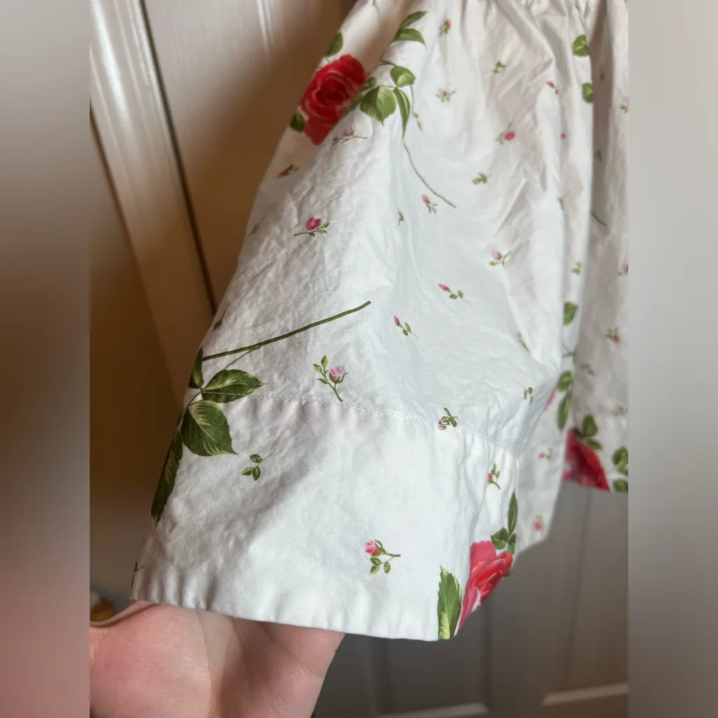 For Love & Lemons Rosebud Corset Mini Dress in White - Image 7